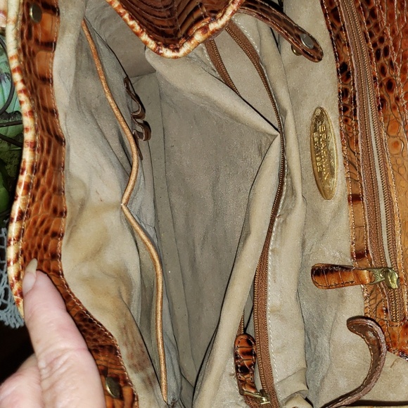 🐊 BRAHMIN SHOULDER BAG - Picture 9 of 15